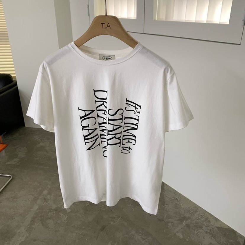 THE ABLE韓國代購女士新品真品推薦熱賣人氣職業時尚T恤THE ABLE/TAT恤