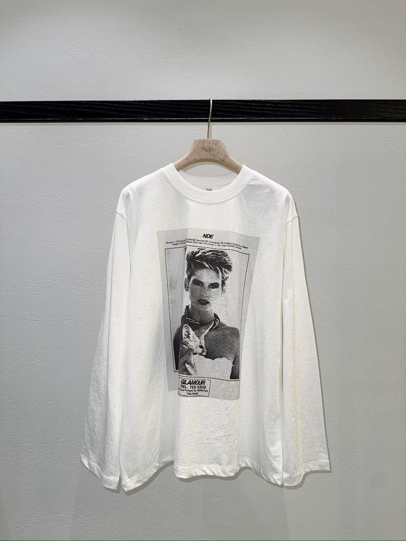 NDE東大門代購女士新款熱賣職業人氣26春夏時尚推薦長袖T恤BOHEME_NDE長袖T恤