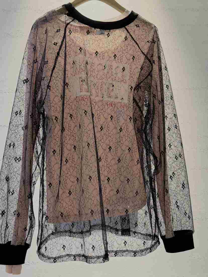 FRANC—L韓國直郵女裝新品時尚職業休閑襯衫蕾絲衫不含內搭FRANC襯衫/蕾絲衫