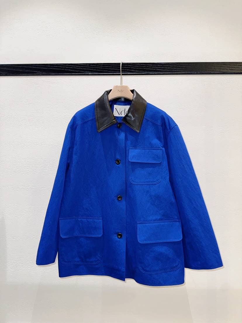 NDE東大門直郵女士新款人氣休閑職業真品推薦26春夏夾克工裝BOHEME_NDE夾克