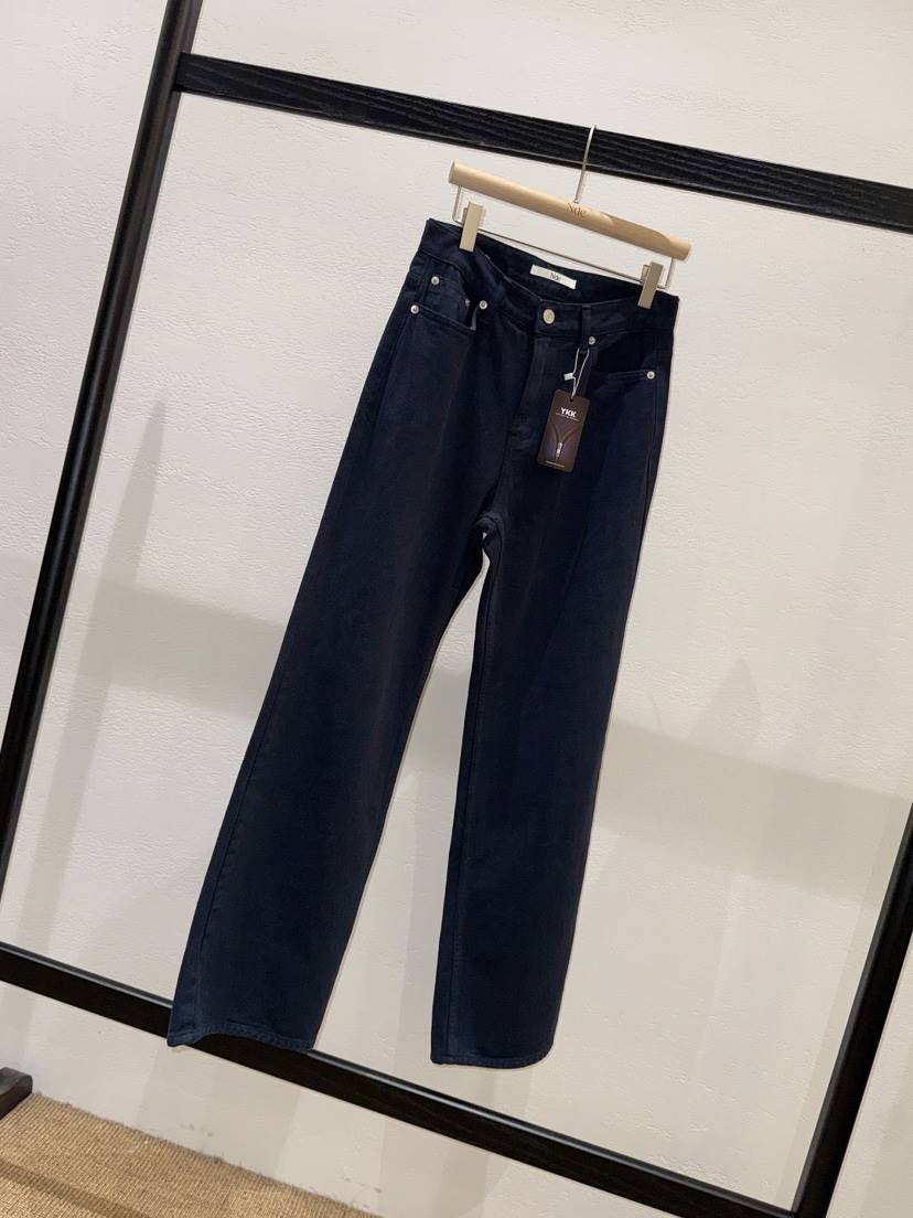 NDE韓國代購女士新品26春夏時尚職業真品休閑推薦人氣牛仔褲BOHEME_NDE牛仔褲