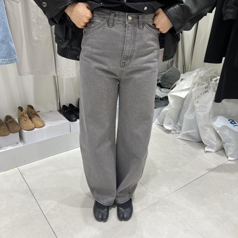 WOOD SAGE韓國代購女裝新品真品26春夏推薦休閑時尚牛仔褲WOOD SAGE牛仔褲