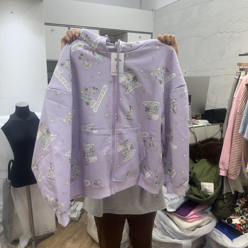 DE LINE東大門代購女士新款職業時尚熱賣衛衣不加絨拉鏈DE LINE衛衣
