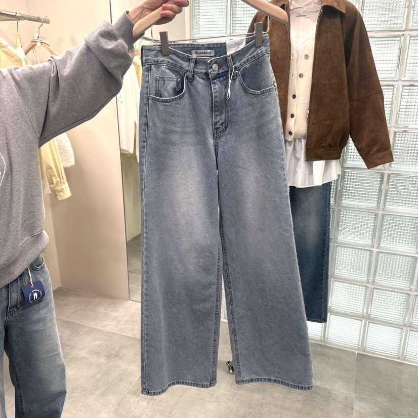 URBANSTORY/REMAKING韓國直郵女士新品推薦26春夏牛仔褲口袋Remaking/URBANSTORY牛仔褲