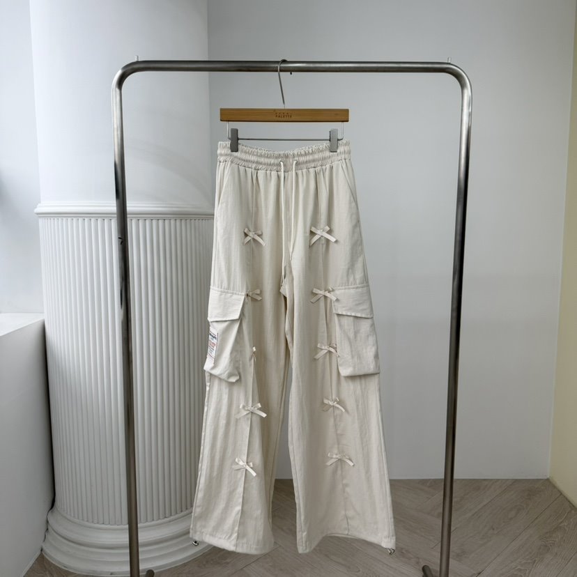 PALETTE-Q東大門代購女士新品26春季休閑時尚休閑褲工裝PALETTE-Q休閑褲