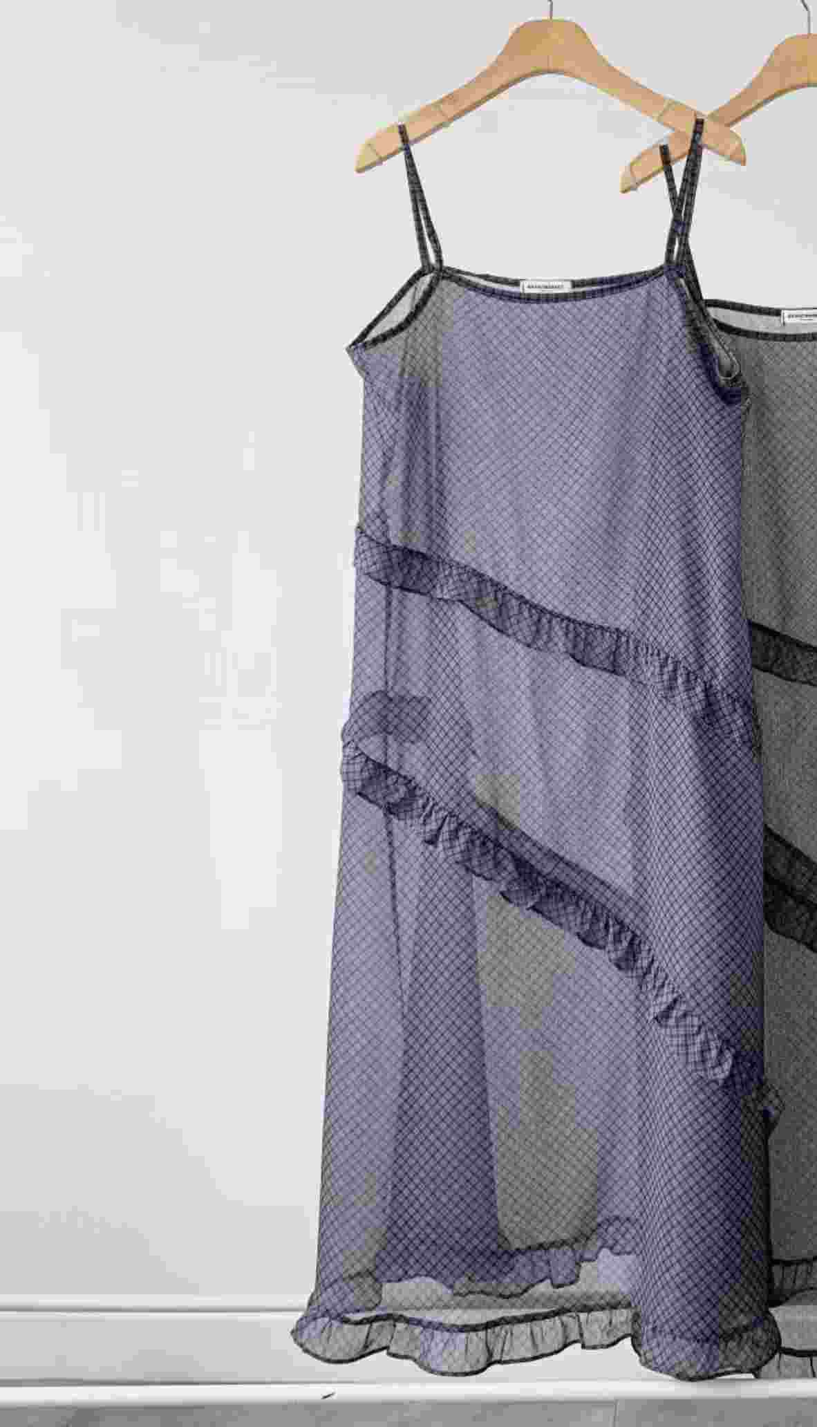 BRAND MARKET-브랜드마켓-T東大門直郵女裝新品推薦連衣裙荷葉邊雪紡BRAND MARKET-2件起連衣裙