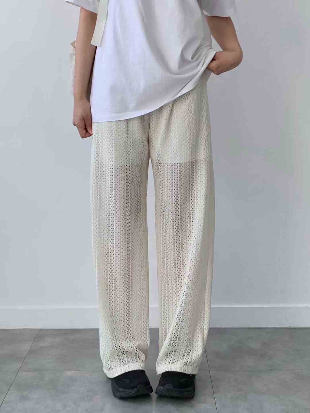 BRAND MARKET-브랜드마켓-T東大門直郵女士新品26春季休閑褲蕾絲BRAND MARKET-2件起休閑褲