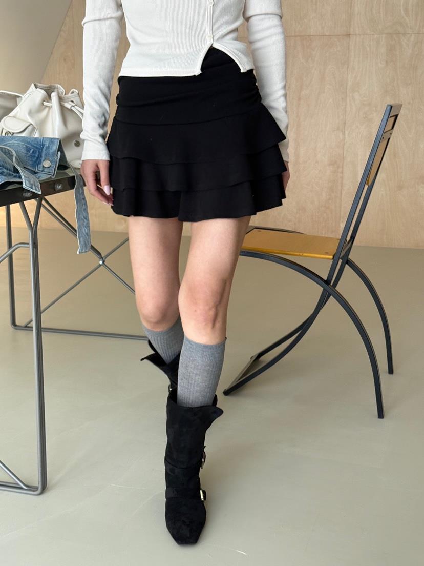 ZEROZERO韓國代購女裝新款26春季推薦休閑時尚人氣熱賣短裙ZEROZERO短裙