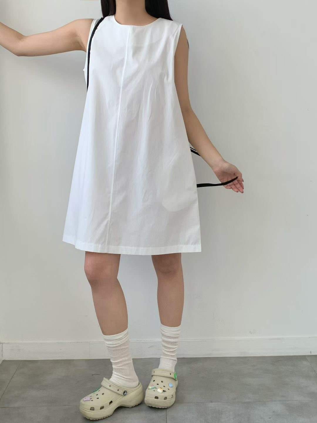 BRAND MARKET-브랜드마켓-T東大門直郵女士新品熱賣連衣裙中長款棉質BRAND MARKET-2件起連衣裙