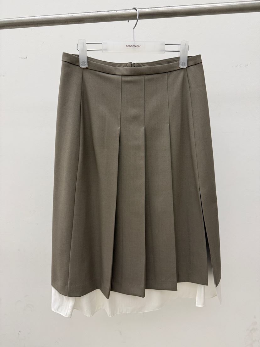 CM東大門代購女裝新款時尚休閑熱賣推薦半身裙中短裙褶裥CM_centimeter半身裙/中短裙