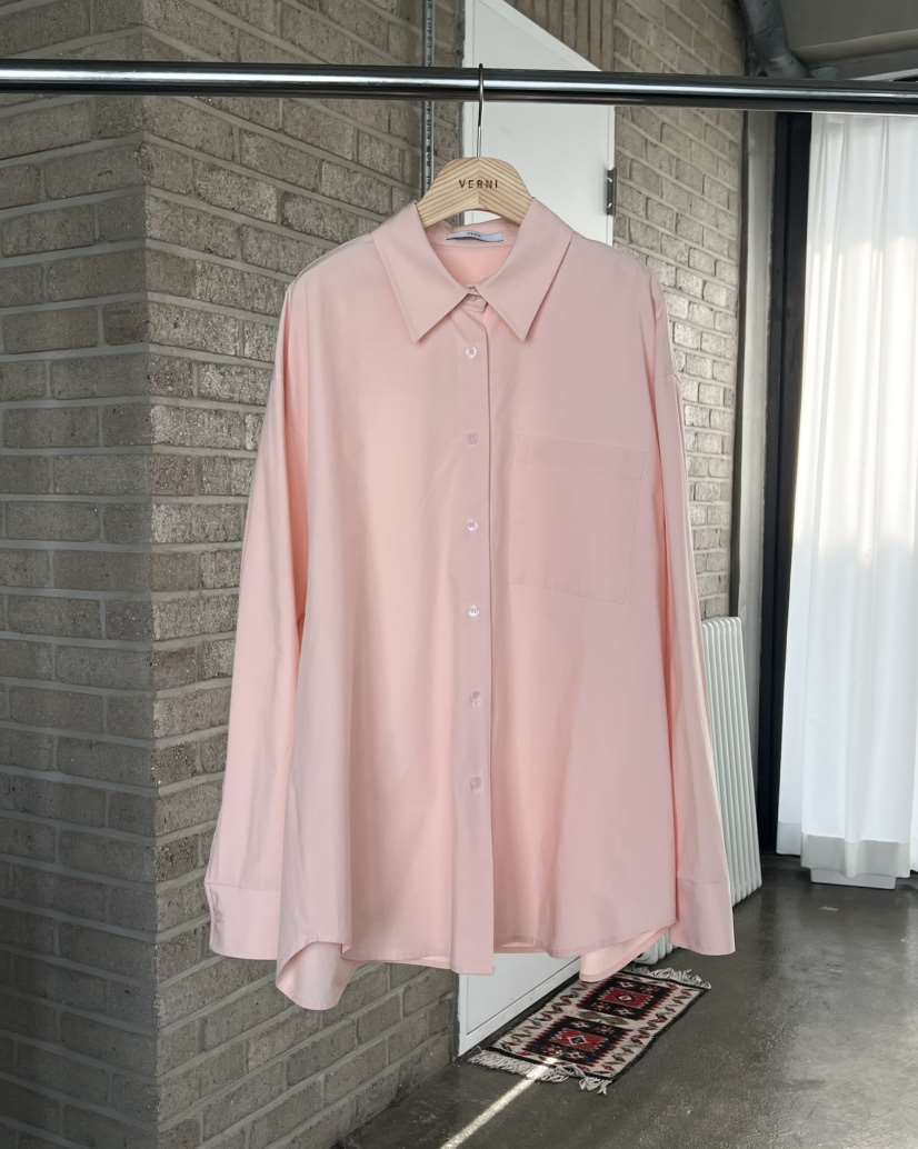 VERNI韓國代購女裝新品人氣熱賣時尚真品休閑襯衫蕾絲衫天絲VERNI襯衫/蕾絲衫