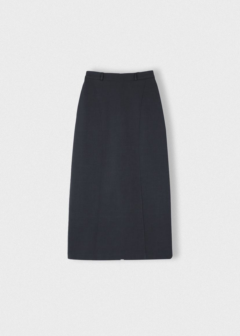 A Flan韓國直郵女裝新款真品人氣職業休閑熱賣推薦長裙直筒AFN/FLAN EDITION長裙