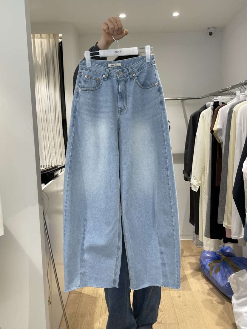 TAF東大門直郵女士新品時尚休閑熱賣職業26春夏推薦牛仔褲TAF牛仔褲