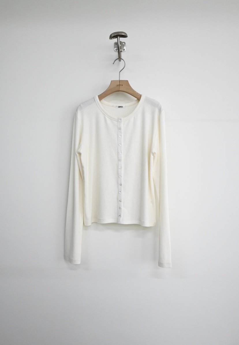 OP PER韓國代購女士新款休閑熱賣時尚推薦針織衫羊毛開衫OPPER-simplebeige針織衫