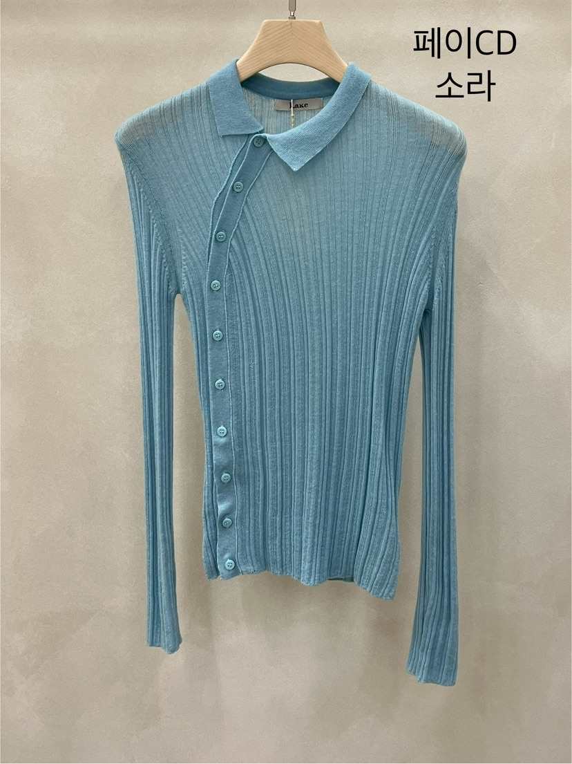 LAKE-A韓國直郵女裝新品時尚真品人氣熱賣26春夏職業針織衫Lake side針織衫