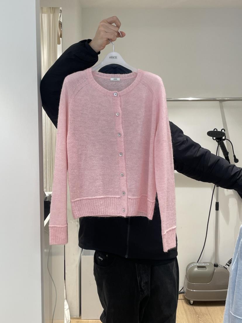 TAF韓國代購女士新款真品推薦人氣時尚職業26春夏針織衫雙層TAF針織衫