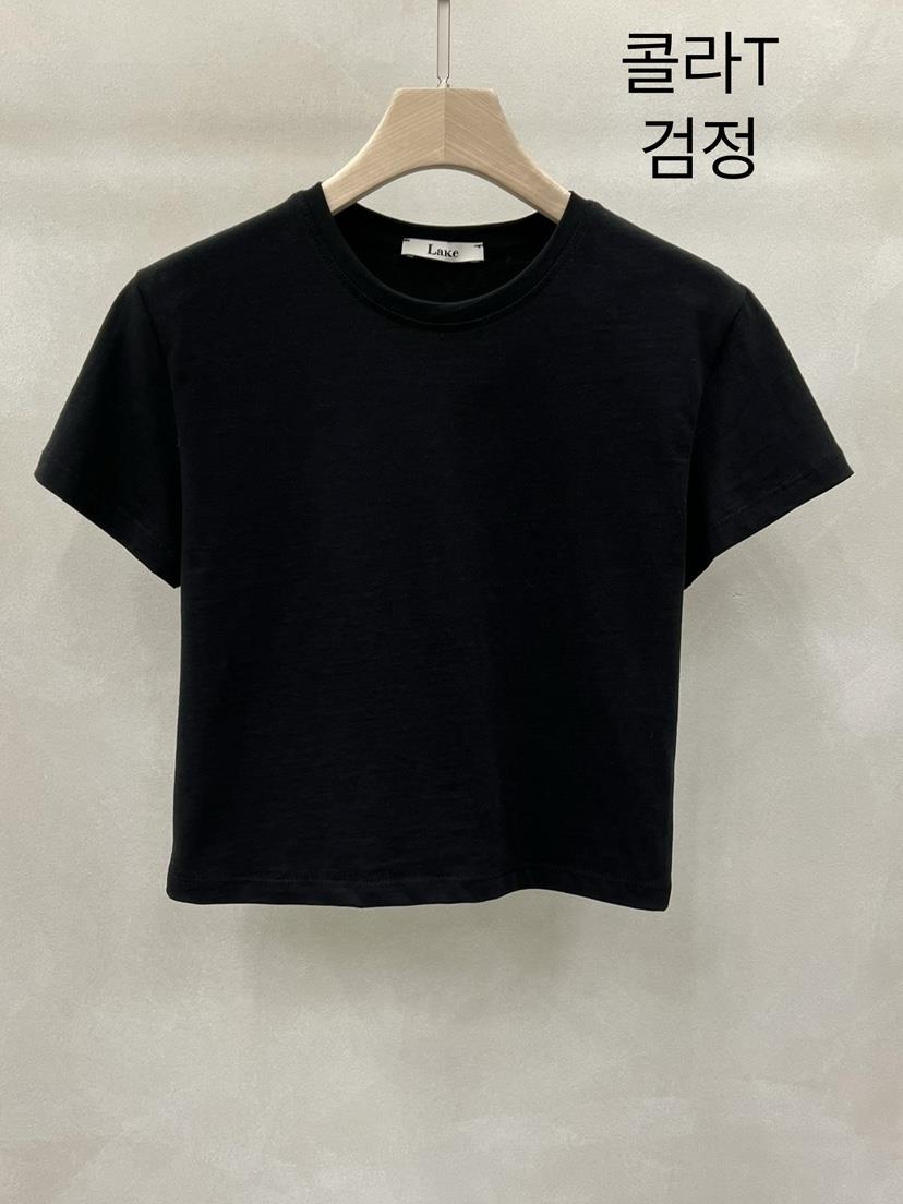 LAKE-A韓國直郵女士新品時尚熱賣人氣26春夏休閑職業T恤Lake sideT恤
