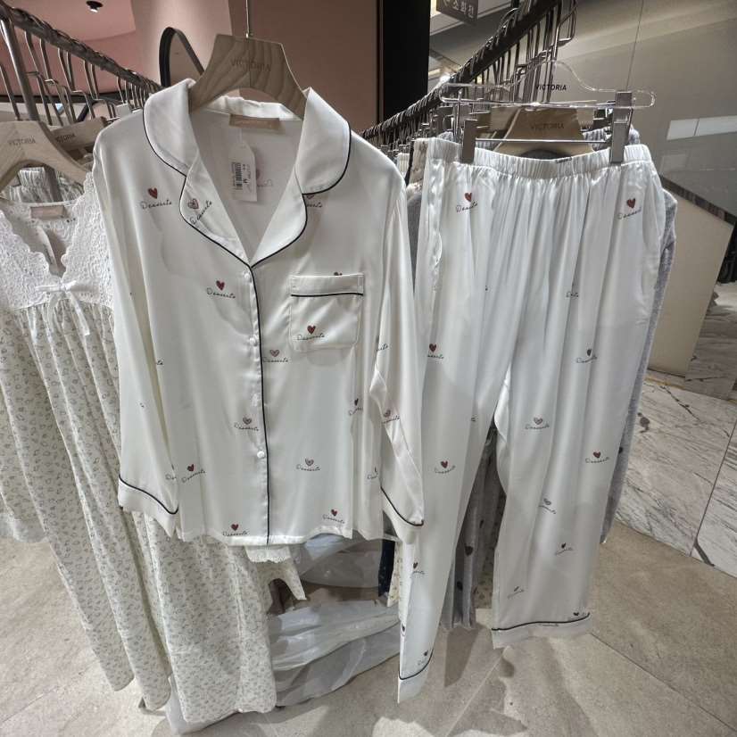 VICTORIA-P韓國直郵女裝新品時尚人氣推薦26春夏睡衣套裝VICTORIA睡衣