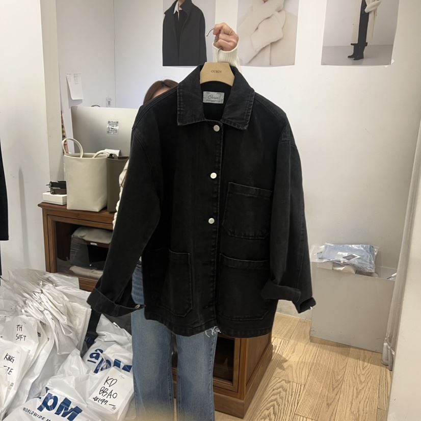 OURIN/THIS IS東大門實拍女裝新品時尚26春夏人氣休閑夾克OURIN/THIS IS夾克