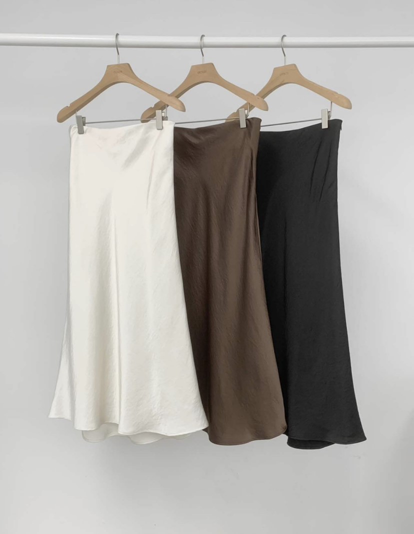 OURIN/THIS IS韓國直郵女裝新品時尚半身裙中短裙百褶褶裙OURIN/THIS IS半身裙/中短裙