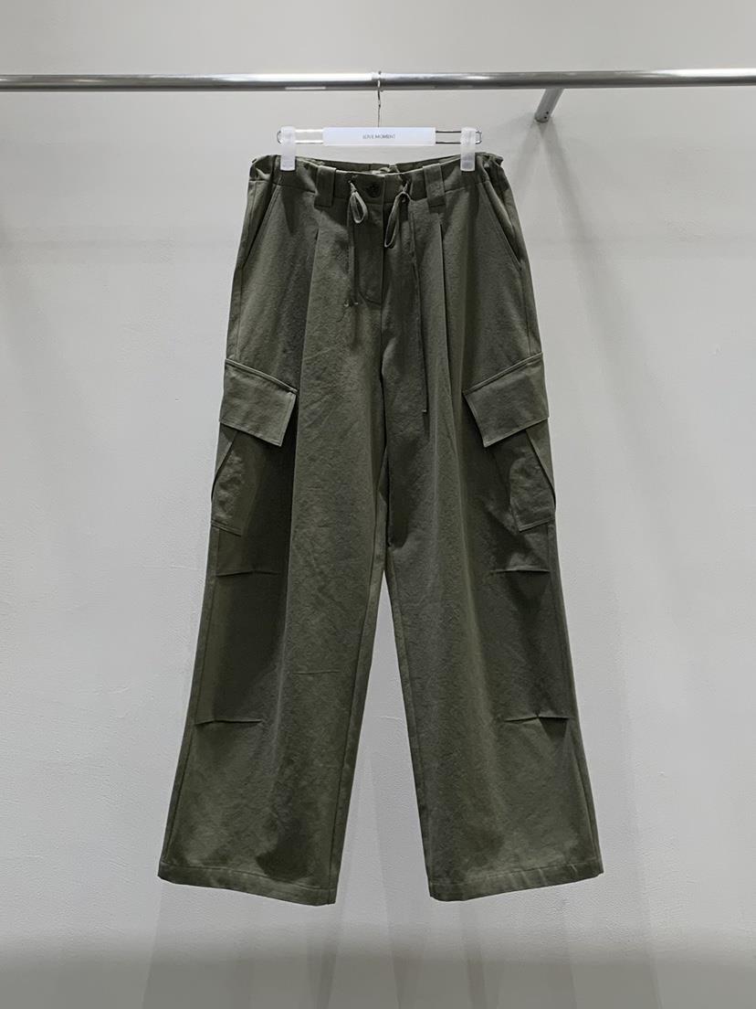 LOVE MOMENT東大門直郵女士新款職業推薦休閑褲工裝褲復古LOVE MOMENT休閑褲