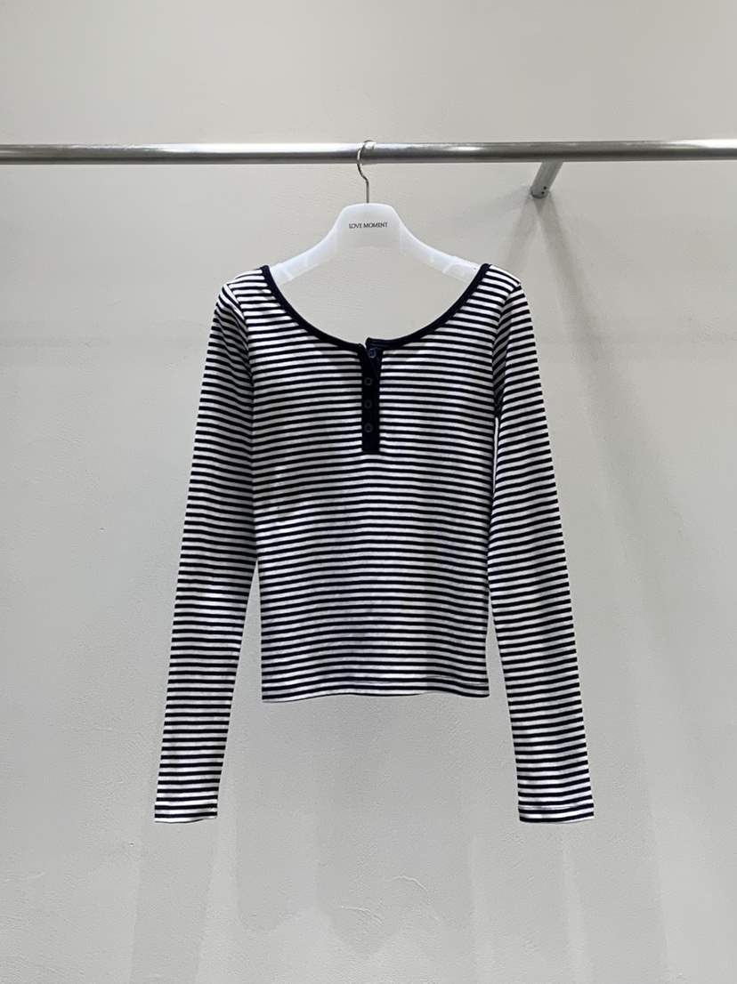 LOVE MOMENT東大門實拍女士新品熱賣真品職業休閑長袖T恤LOVE MOMENT長袖T恤