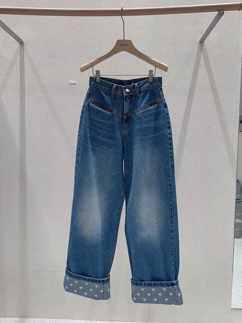 MARKE-P東大門代購女士新款休閑人氣時尚26春夏熱賣牛仔褲MARKE-P牛仔褲