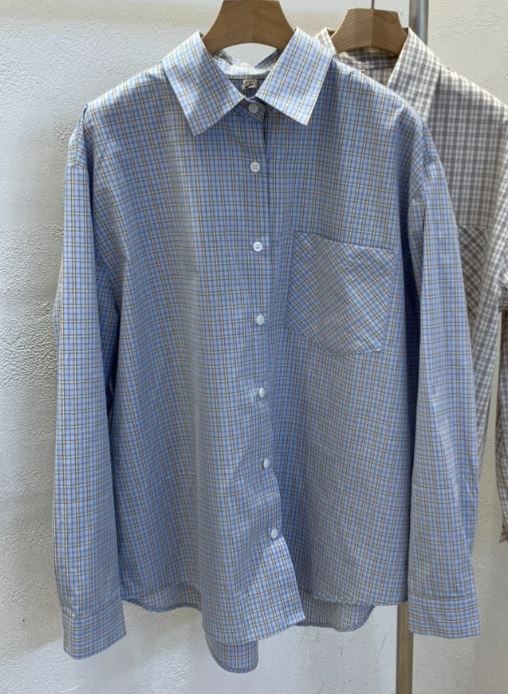 EOMPIT東大門實拍女士新款26春季時尚人氣職業襯衫蕾絲衫EOMPIT襯衫/蕾絲衫