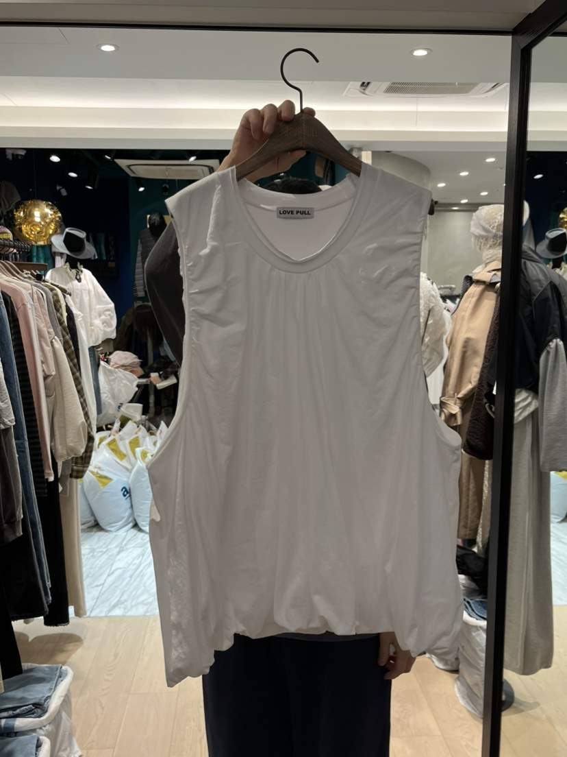 LOVE PULL韓國代購女裝新品時尚熱賣26春夏真品吊帶背心LOVE PULL吊帶/背心