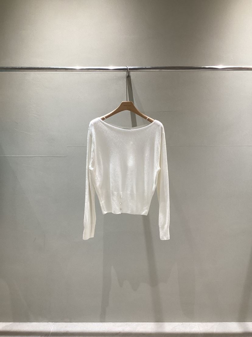 NEAR LEAP-P韓國代購女士新款26春夏人氣針織衫絲綢紐扣NEAR LEAP/The N:L針織衫