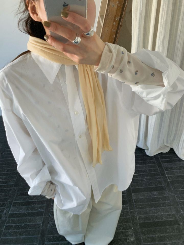 MARE東大門代購女士新款真品休閑時尚襯衫蕾絲衫不含圍巾MARE襯衫/蕾絲衫