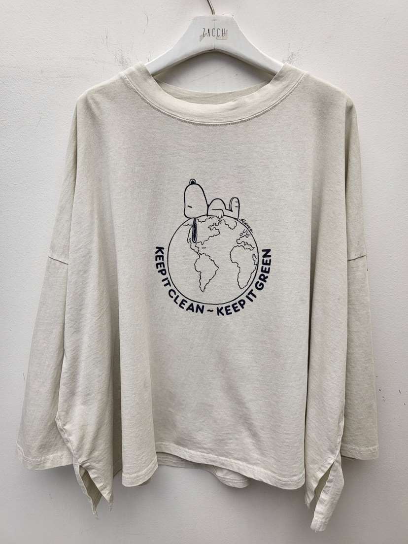 ZACCU東大門代購女士新款人氣真品時尚26春夏長袖T恤史努比ZACCU長袖T恤