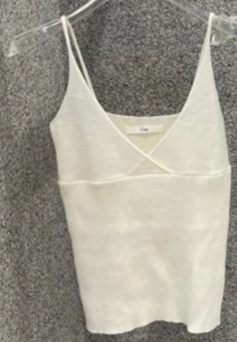 UNA/THE MAY韓國代購女士新品熱賣吊帶背心不含內搭絲綢THEMAY/UNA吊帶/背心