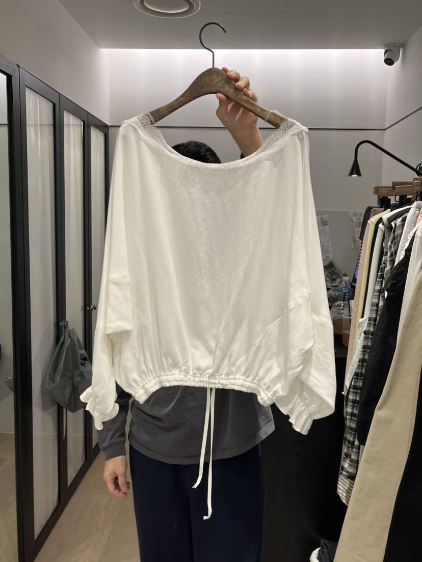 LOVE PULL東大門直郵女士新款真品推薦人氣休閑襯衫蕾絲衫LOVE PULL襯衫/蕾絲衫