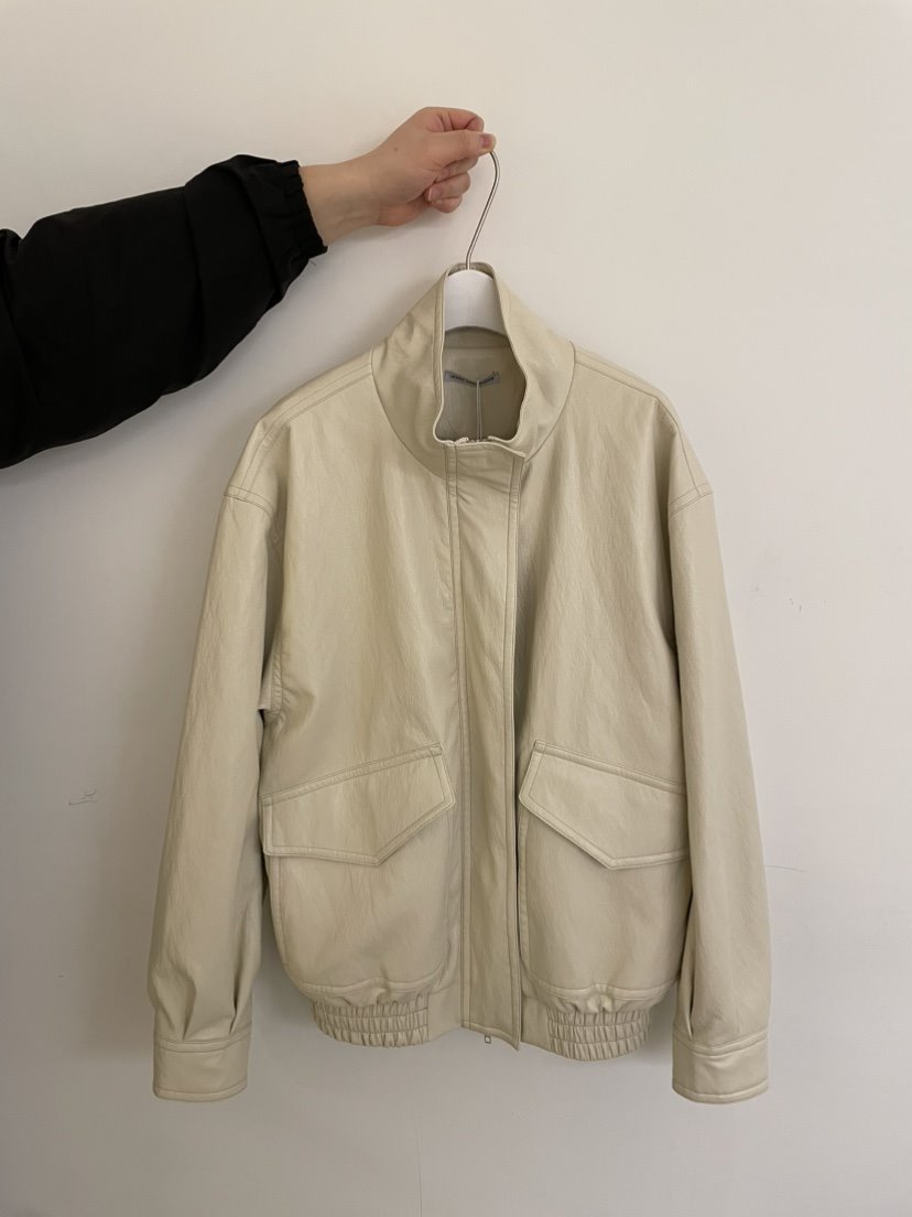 JEONG GAM STUDIOS東大門代購女裝新品推薦休閑職業皮衣JEONG GAM STUDIOS皮衣