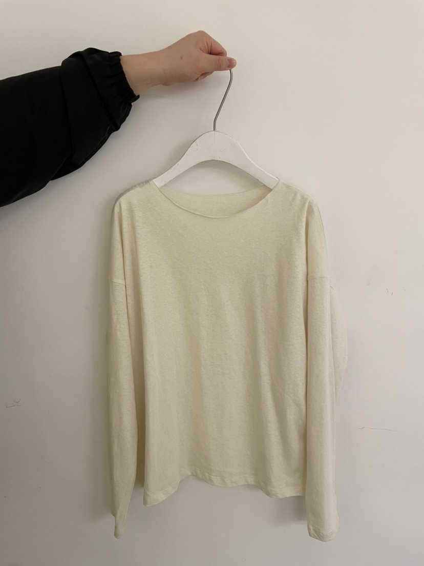 JEONG GAM STUDIOS韓國代購女士新款休閑真品26春夏長袖T恤JEONG GAM STUDIOS長袖T恤