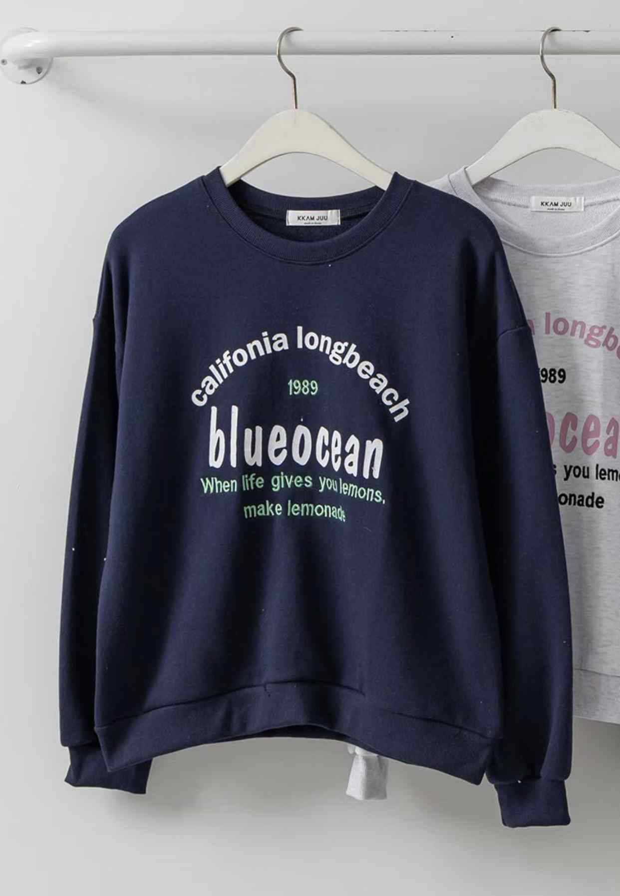 KKANNJUU韓國代購女裝新品推薦人氣時尚熱賣真品職業衛衣KKAMJUU衛衣