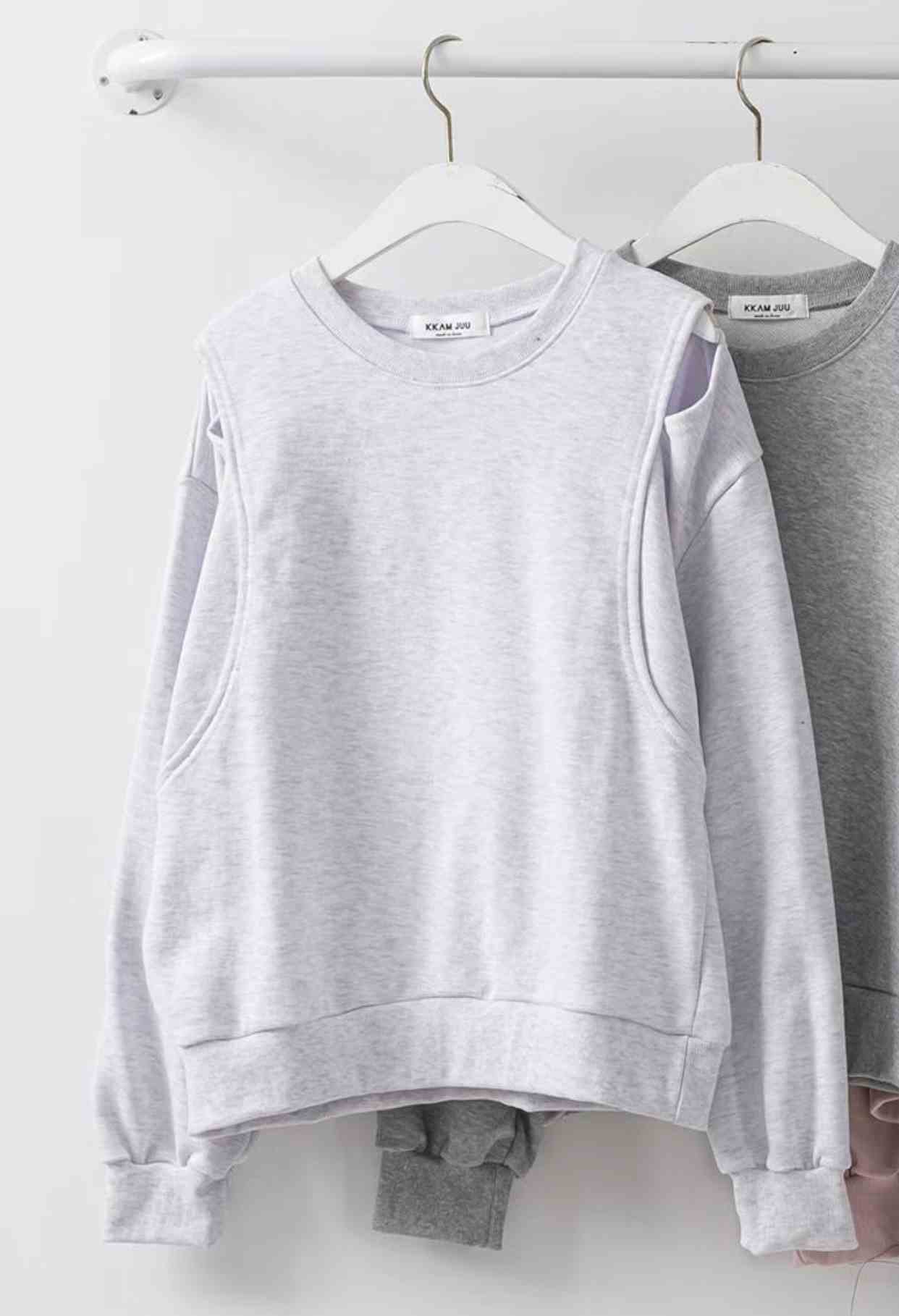 KKANNJUU東大門代購女士新款人氣真品休閑熱賣推薦職業衛衣KKAMJUU衛衣