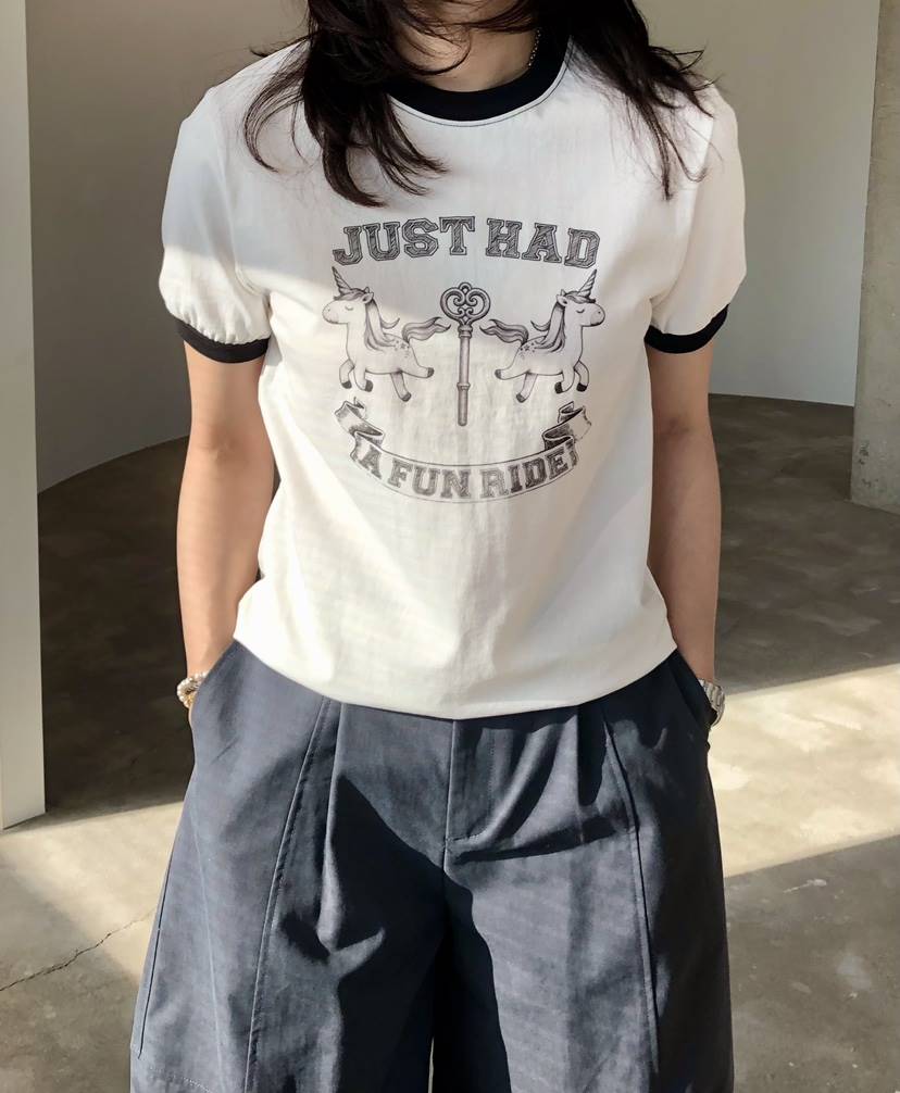 GLAD SOME東大門實拍女裝新款人氣職業推薦休閑26春夏T恤GLAD SOMET恤