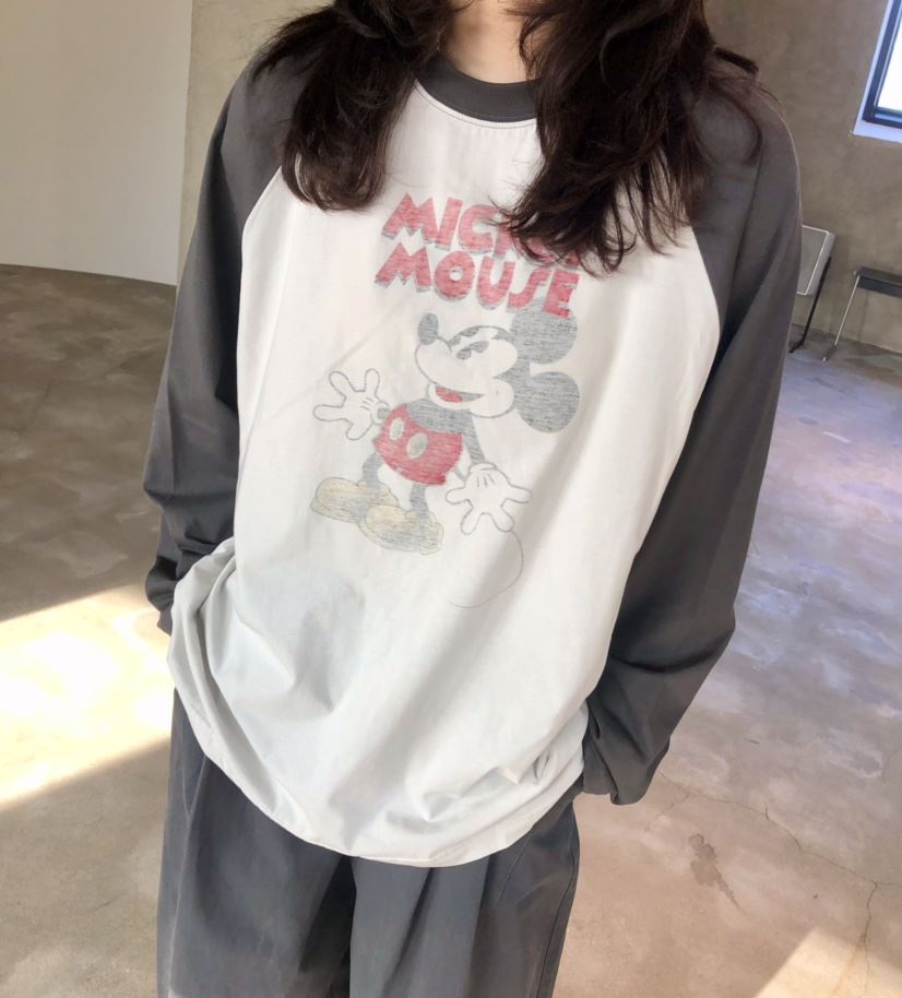 GLAD SOME東大門實拍女裝新款推薦26春夏真品休閑長袖T恤GLAD SOME長袖T恤