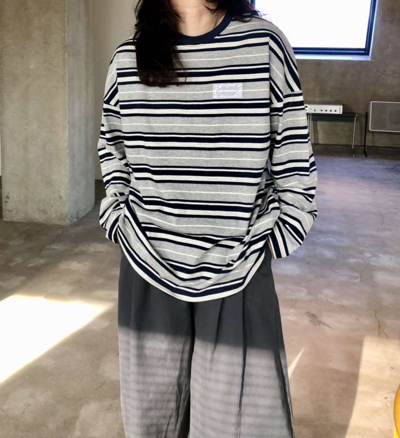 GLAD SOME東大門直郵女士新款休閑人氣真品推薦時尚長袖T恤GLAD SOME長袖T恤