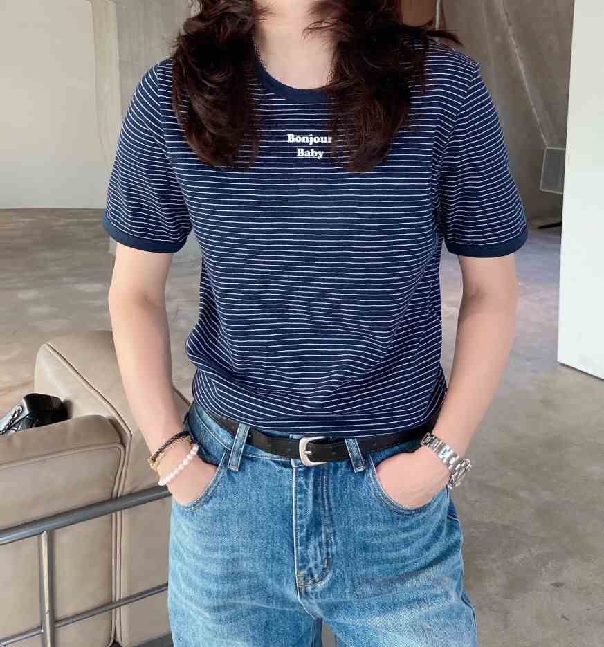 GLAD SOME東大門直郵女裝新品人氣26春夏時尚職業休閑T恤GLAD SOMET恤