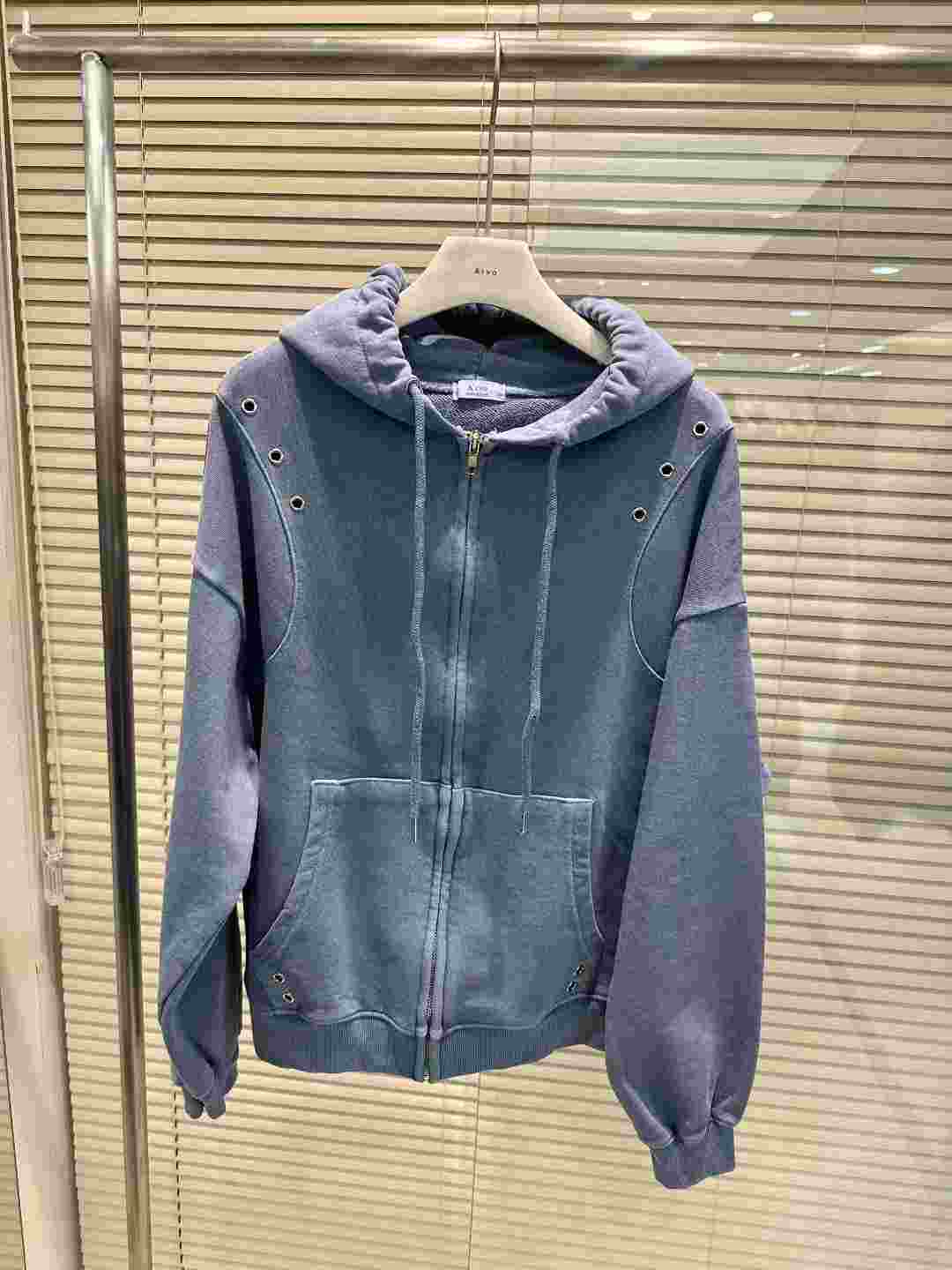 ARVO東大門直郵女裝新款真品26春夏時尚人氣衛衣連帽拉鏈衫ARVO衛衣