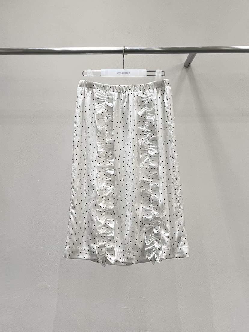 LOVE MOMENT東大門實拍女士新款時尚半身裙中短裙圓點裙LOVE MOMENT半身裙/中短裙