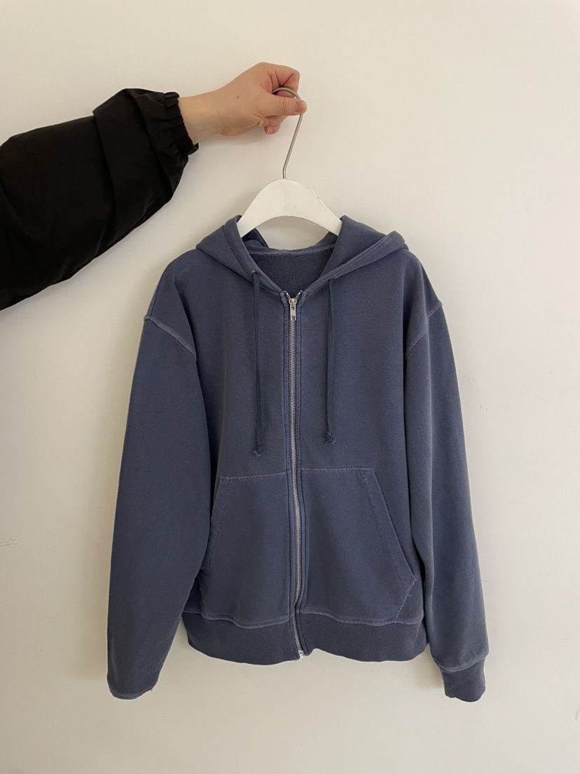 JEONG GAM STUDIOS東大門代購女裝新款職業衛衣拉鏈兜帽JEONG GAM STUDIOS衛衣