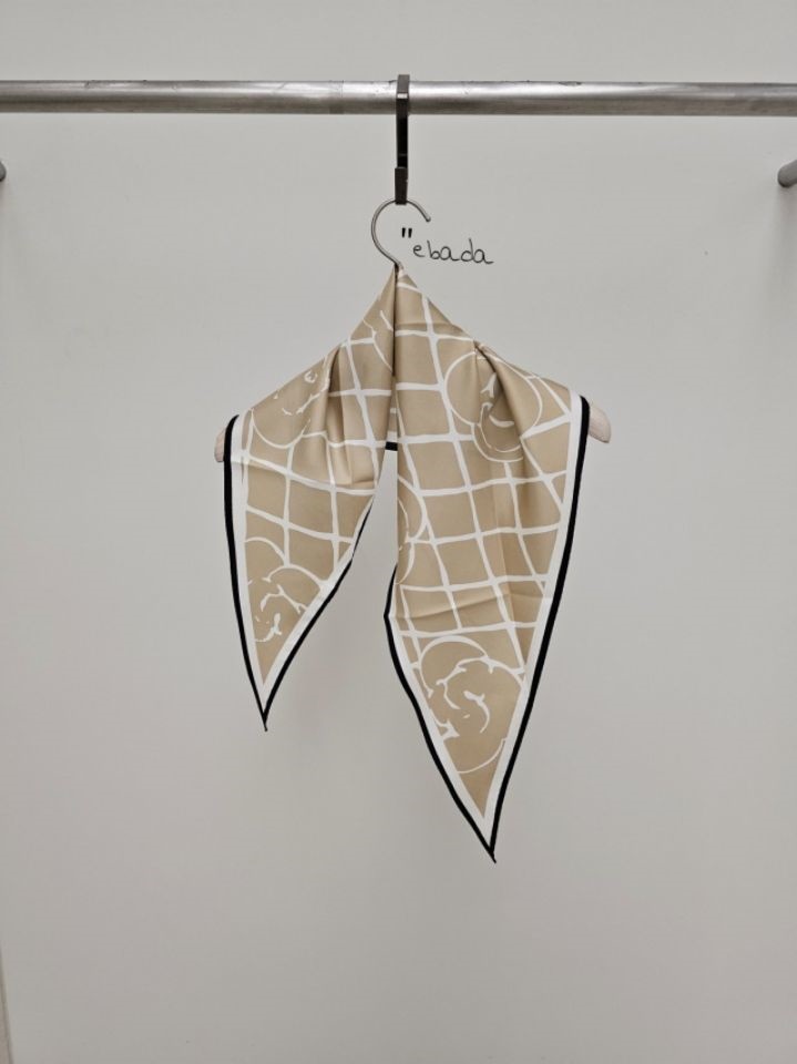 EBADA東大門實拍女裝新品真品時尚熱賣26春夏圍巾披肩絲綢EBADA圍巾/披肩