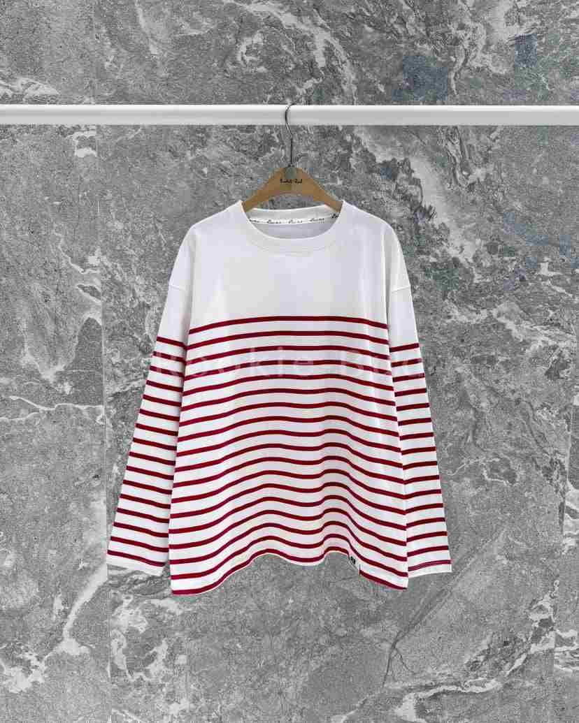 ROOKIE BUD韓國代購女士新款推薦真品熱賣人氣長袖T恤條紋ROOKIE BUD-L長袖T恤