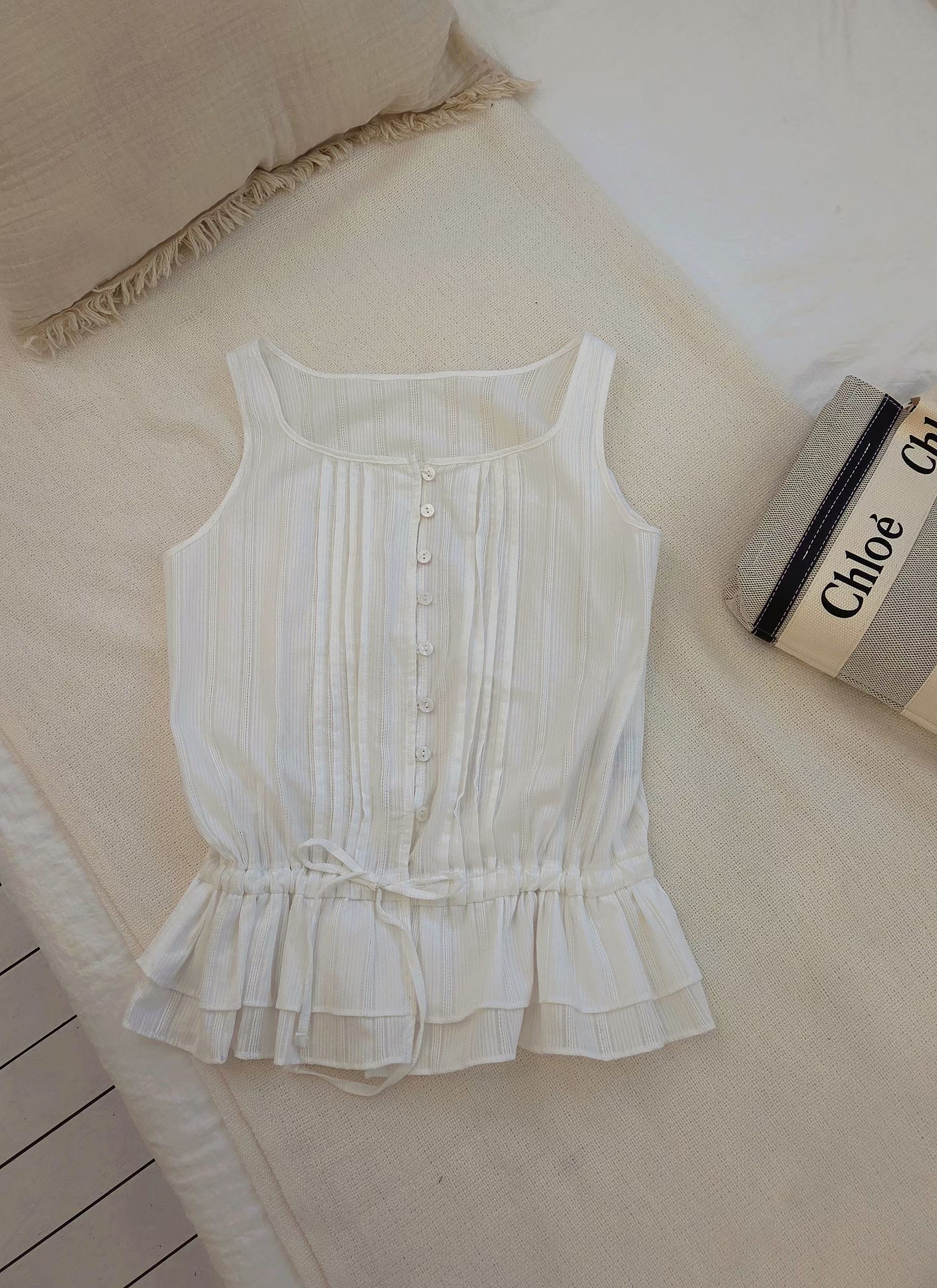 HING9韓國代購女士新品真品推薦26春夏職業時尚休閑吊帶背心HING9吊帶/背心