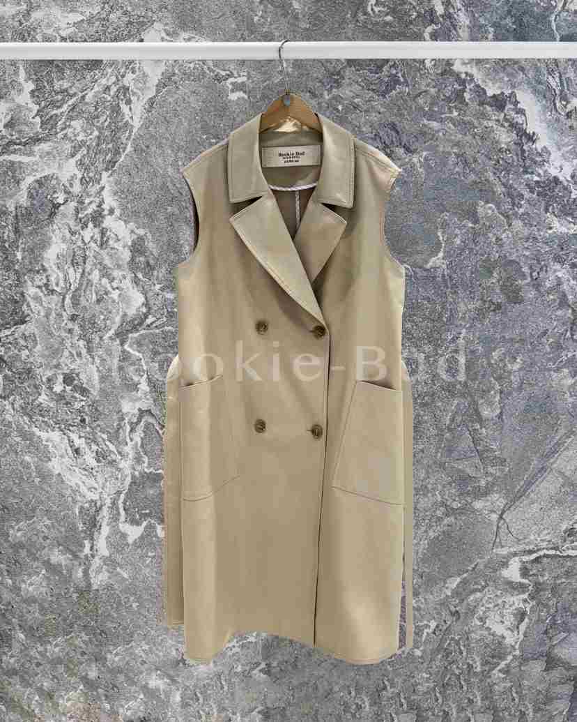 ROOKIE BUD東大門實拍女士新款時尚推薦人氣馬甲雙層長款ROOKIE BUD-L馬甲