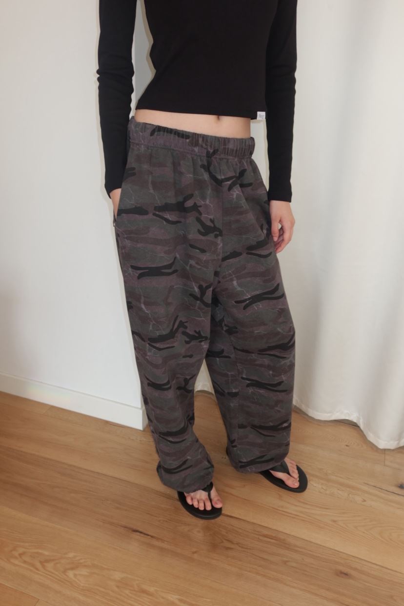 FIFO/UNANSWERED-MYSTERY東大門直郵女裝新款職業休閑褲迷彩FIFO/UNANSWERED-MYSTERY休閑褲